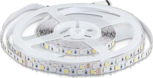 V Tac Led Liste 8W/M Rgb + 6400K 60 Led/M 5 Meter V Tac Led Liste 8W/M Rgb + 6400K 60 Led/M 5 Meter