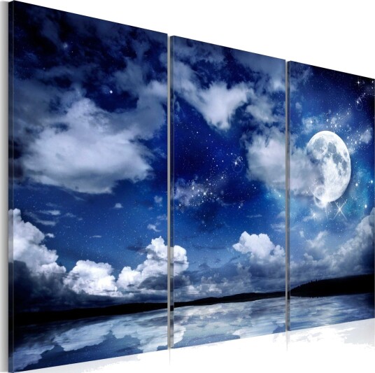 Bilde The sea at night 90x60 Artgeist sp. z o. o. Bilde The sea at night 90x60 Artgeist sp. z o. o.