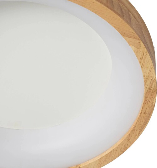 Lucande LED taklampe Samvel Ø 40 cm tre