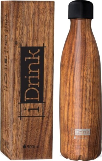 iTotal I-Drink Drikkeflaske - 500ml - Wood