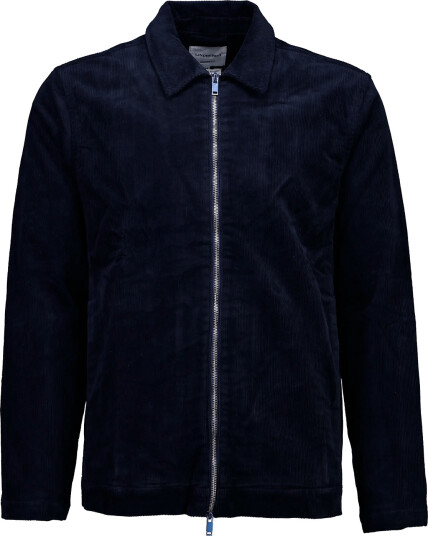 Lindbergh Superflex Corduroy Zip Through Over Navy S Lindbergh Superflex Corduroy Zip Through Over Navy S