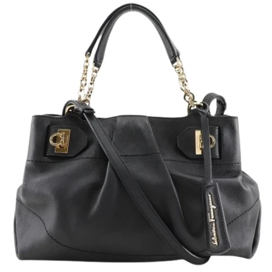 Salvatore Ferragamo Dame Svart