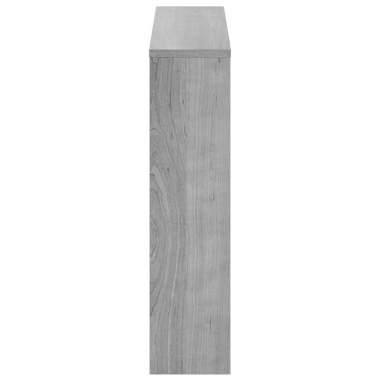 vidaXL Skoskap med speil 2 lag gr? sonoma 63x17x67 cm vidaXL Skoskap med speil 2 lag gr? sonoma 63x17x67 cm