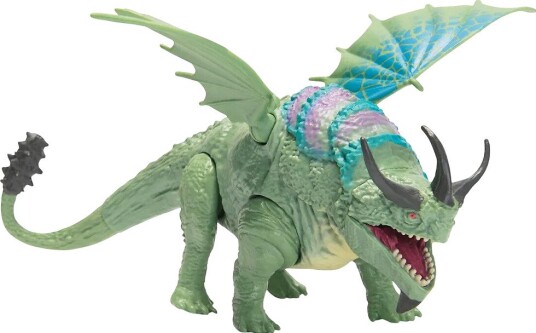 Dragons Lekefigur - Film Basic Drage - Rumblehorn - Dragons - OneSize - Lekefigur Grønn Turkis