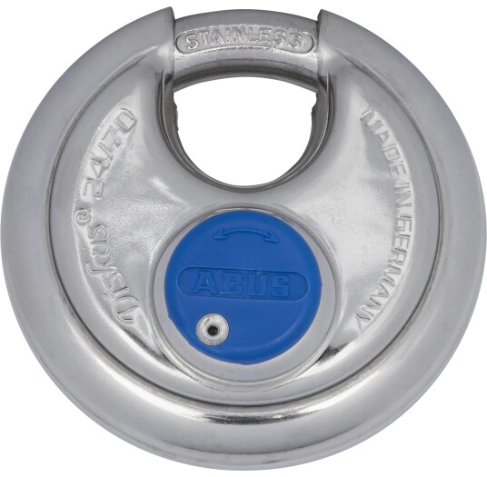 Abus Hengelås Diskus 24Ib 71 mm Rustfritt Stål