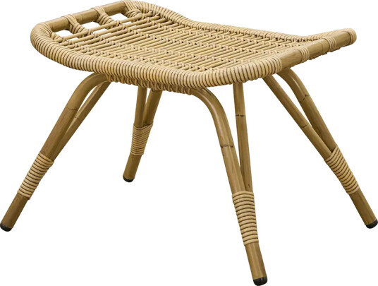 Sika Design Monet Fodskammel i kunstrotting Antikk Sika Design Monet Fodskammel i kunstrotting Antikk