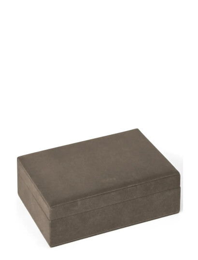 DAY ET Day Velvet Jewelry Case Medium Brown ONE SIZE
