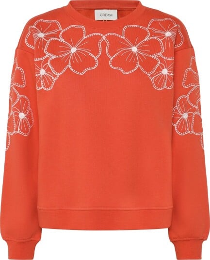Cream Crdaria Sweatshirt Orange S Cream Crdaria Sweatshirt Orange S