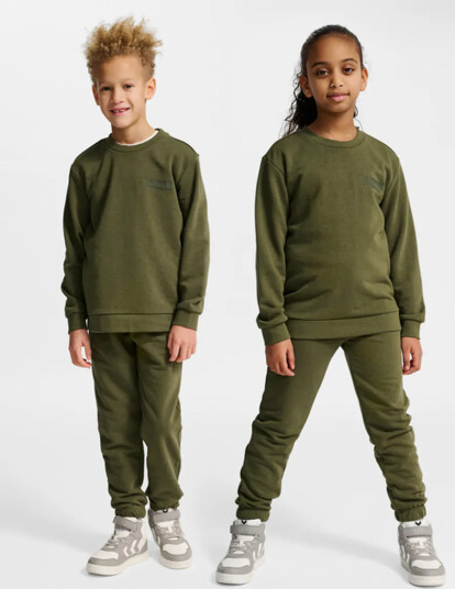 Hummel Joggedress hmlJR Base Vintermose Hummel 4 år 104 Joggedress Grønn Hummel Joggedress hmlJR Base Vintermose Hummel 4 år 104 Joggedress Grønn