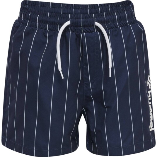 Hummel Chill Board Badeshorts Mørk Blå Stripete (134 / 9 år)