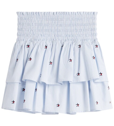 Tommy Hilfiger Skjørt - Sweet Blue Striper - Tommy Hilfiger - 14 år (164) - Skjørt - Blå Tommy Hilfiger Skjørt - Sweet Blue Striper - Tommy Hilfiger - 14 år (164) - Skjørt - Blå
