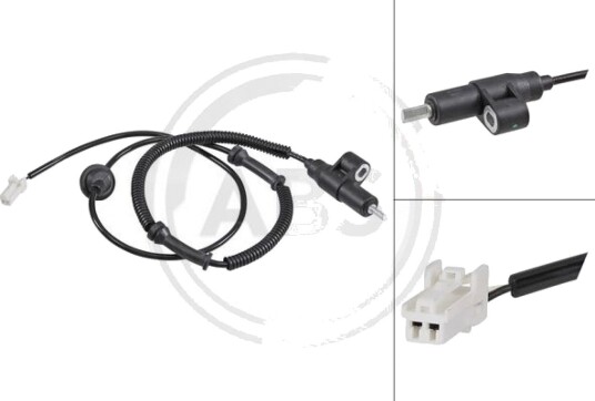 Sensor, ABS A.B.S. 31888