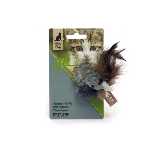 Kitty Play Katteleketøy Bird Med Pipelyd Kitty Play Katteleketøy Bird Med Pipelyd