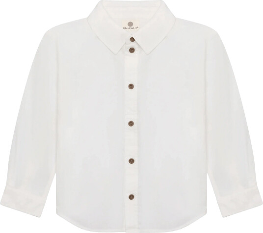 En Fant Shirt Ls   Cream   122