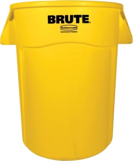 Affaldsspand Rubbermaid Brute Gul Pe