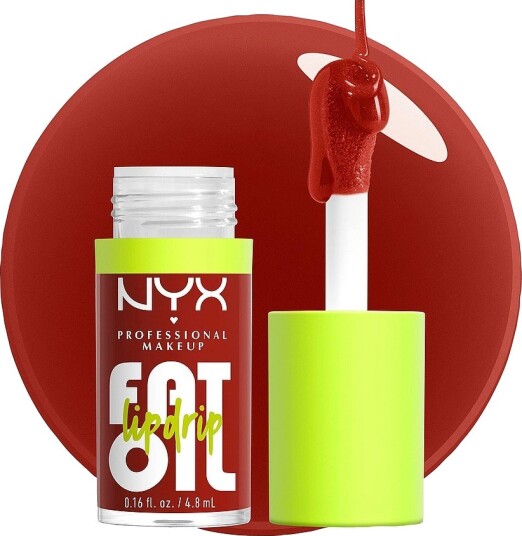 NYX Professional Makeup   Fat Oil Lip Drip   Rød