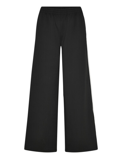 Gina Tricot Sporty Wide Trousers Black XL Gina Tricot Sporty Wide Trousers Black XL