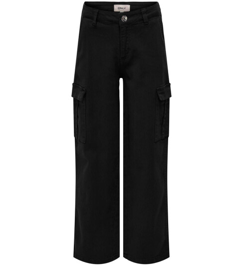 Kids Only Kogyarrow-Vox Str Cargo Pant Pnt Noos Black 128