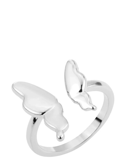By Jolima Butterfly Ring Silver 18 MM