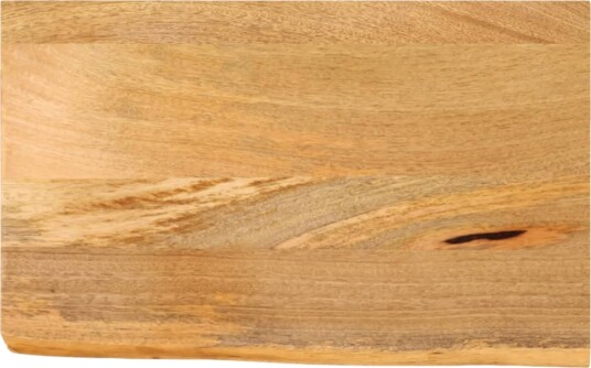 Bordplate naturlig kant 50x40x3,8 cm heltre mango