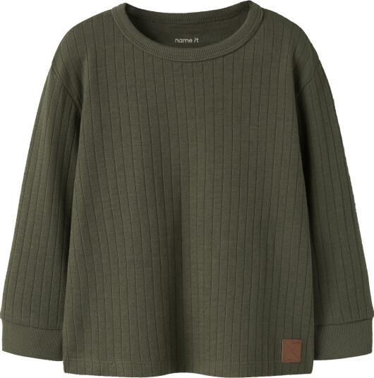 Name It Nmmnicholas Ls Nreg Top Khaki green 86