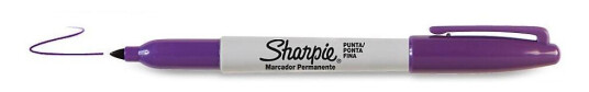 SHARPIE Merkepenn SHARPIE F 0,9mm lilla