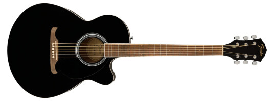 Fender Fa-135ce Concert Svart, Walnut Fingerboard Fender Fa-135ce Concert Svart, Walnut Fingerboard
