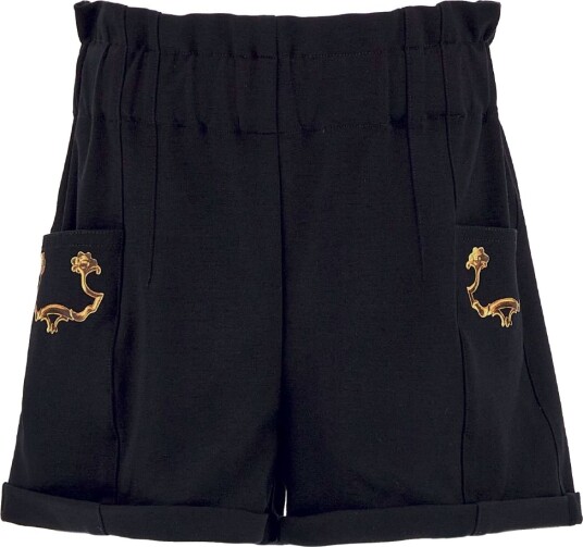 Moschino ShortSvart m. Trykk Moschino 8 år 128 Shorts