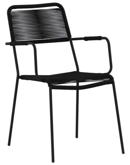 Venture Design Lindos lenestol Svart/svart Svart Venture Design Lindos lenestol Svart/svart Svart