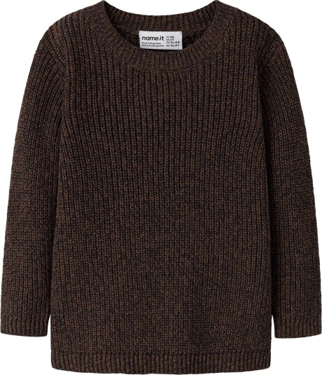 Name It Nmmotheo Ls Knit   CHOCOLATE PLUM   92