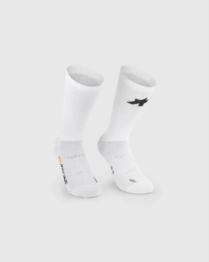 Assos RS Socks S11 sykkelsokker hvit