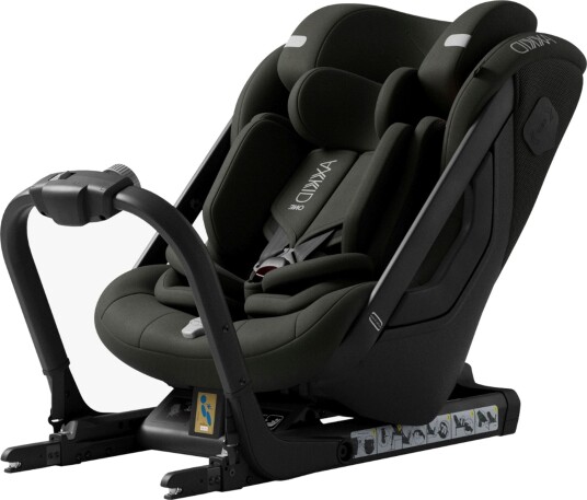 Axkid One+ 3 Bakovervendt Bilstol, Forest Moss Green