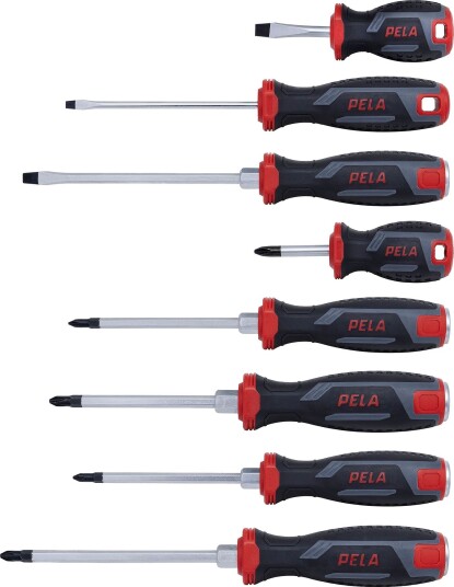 PELA Skrutrekkersett 549456 8 Deler