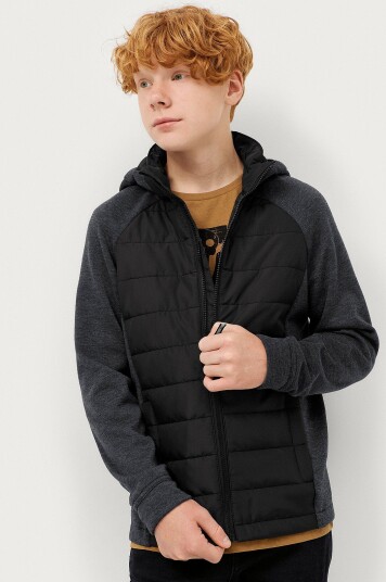 Ellos Collection Jakke Carter Hybrid Jacket Svart