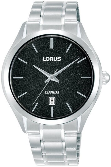 Lorus Herreklokke RH963RX9 Classic Sort/Stål Ø40 mm Lorus Herreklokke RH963RX9 Classic Sort/Stål Ø40 mm