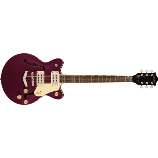 Gretsch G2655 Streamliner Cb Jr. Dc With V-StoptailBurnt OrchidLaurel Fb Gretsch G2655 Streamliner Cb Jr. Dc With V-StoptailBurnt OrchidLaurel Fb