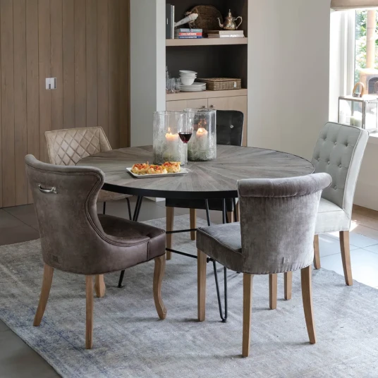 Riviera Maison George Spisestol pellini coffee