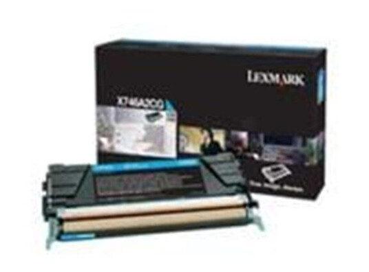 Lexmark X746A3CG - Laser toner Blå Lexmark X746A3CG - Laser toner Blå