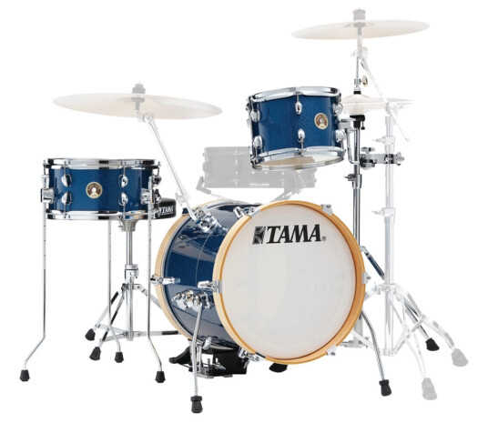 Tama Ljk36h3-Isp Club Jam Suitcase Kit 3-Del.Med Stativ, Indigo Sparkle