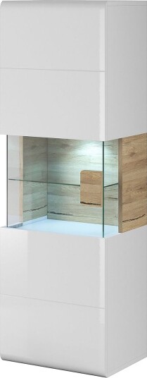 Toreno Vitrine 39x53 cm - Hvit/Natur