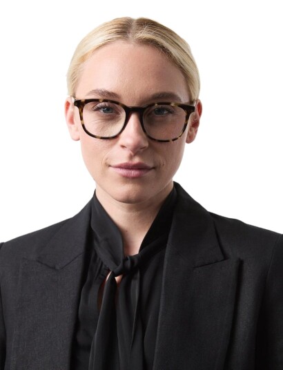 GLAS Eyewear Zoey Amber Turtle Brown 2.5