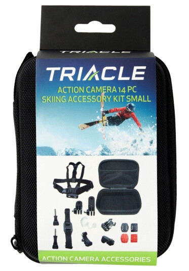 TRIACLE ACTIONKAMERA TILBEHØRSSETT FOR SKIING