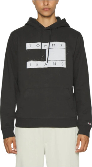 Tommy Hilfiger Herre Gensere & Hettegensere Svart S,