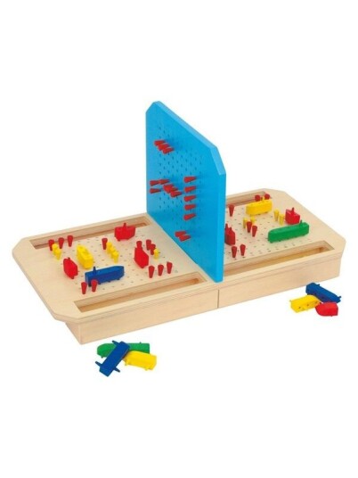 Small Foot Wooden Thinking Game Battleship