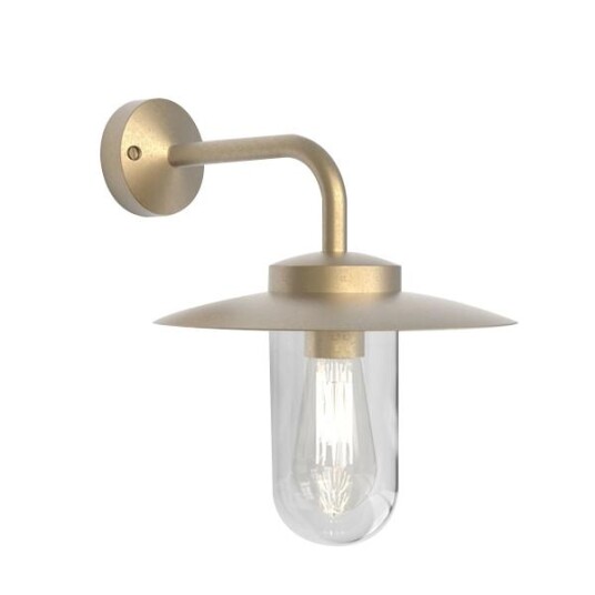 Astro Portree Vegg LED Vegglampe Naturlig Messing