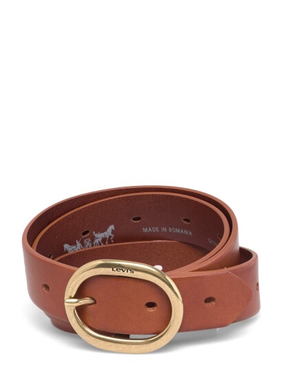 Levi"s® Womens Highlow Belt Leather Br - Brown - 95 Levi"s® Womens Highlow Belt Leather Br - Brown - 95