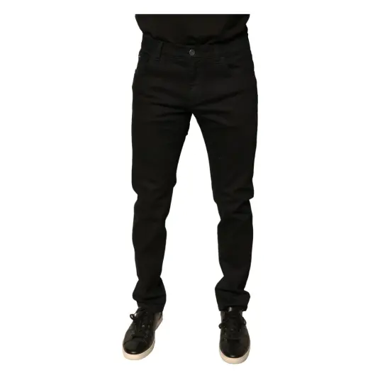 Dolce & Gabbana Herre Jeans Svart L,