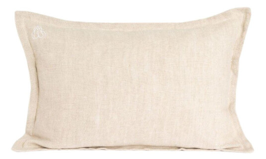 Aina Sollie Steen Putetrekk grov lin   Natur 40 x 60 cm Beige