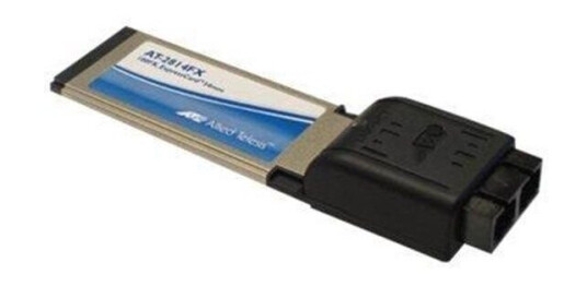 Allied Telesis AT-2814FX - network adapter - ExpressCard - 10/100 Ethernet