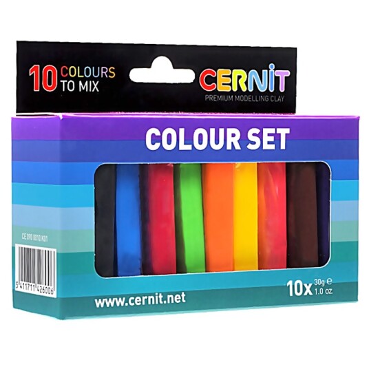 Cernit Color Set 10x30g Cernit Clay
